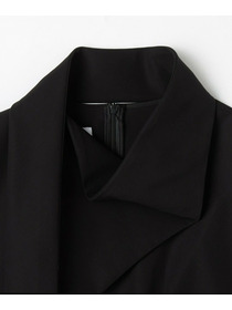 【COUTURIER】60/2Vダブルクロスブラウス 詳細画像 ブラック 18