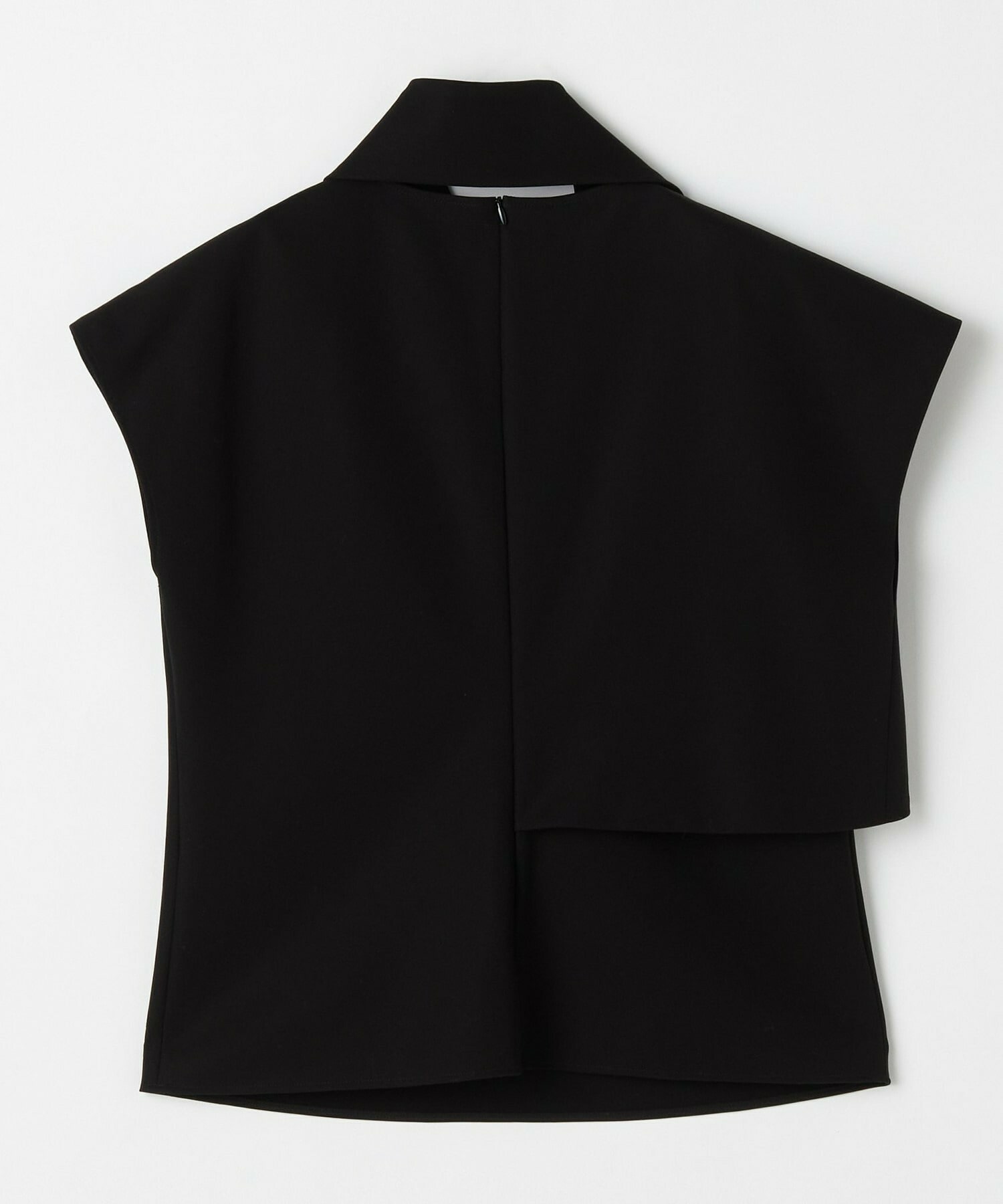 【COUTURIER】60/2Vダブルクロスブラウス 詳細画像 ブラック 17