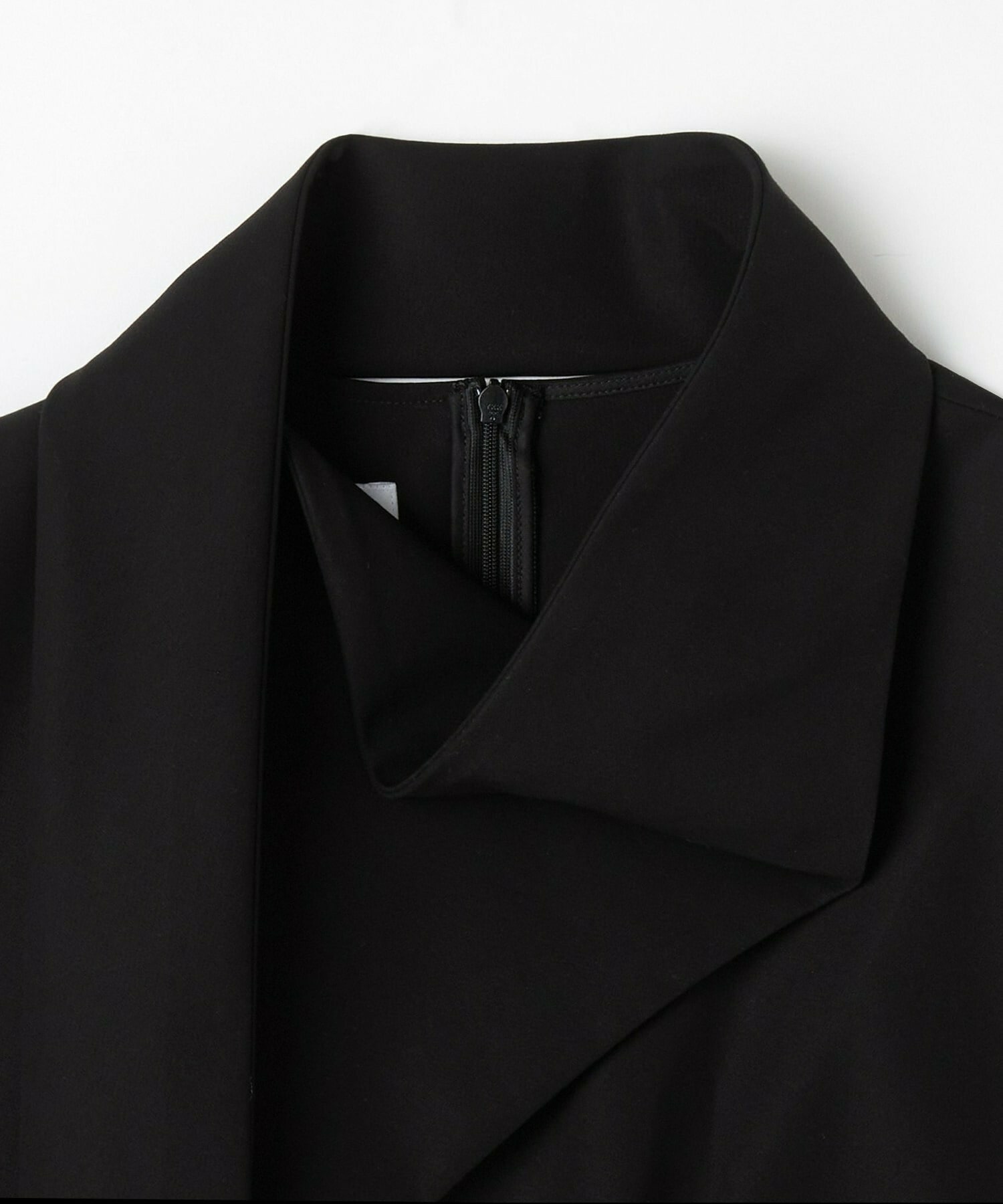 【COUTURIER】60/2Vダブルクロスブラウス 詳細画像 ブラック 18