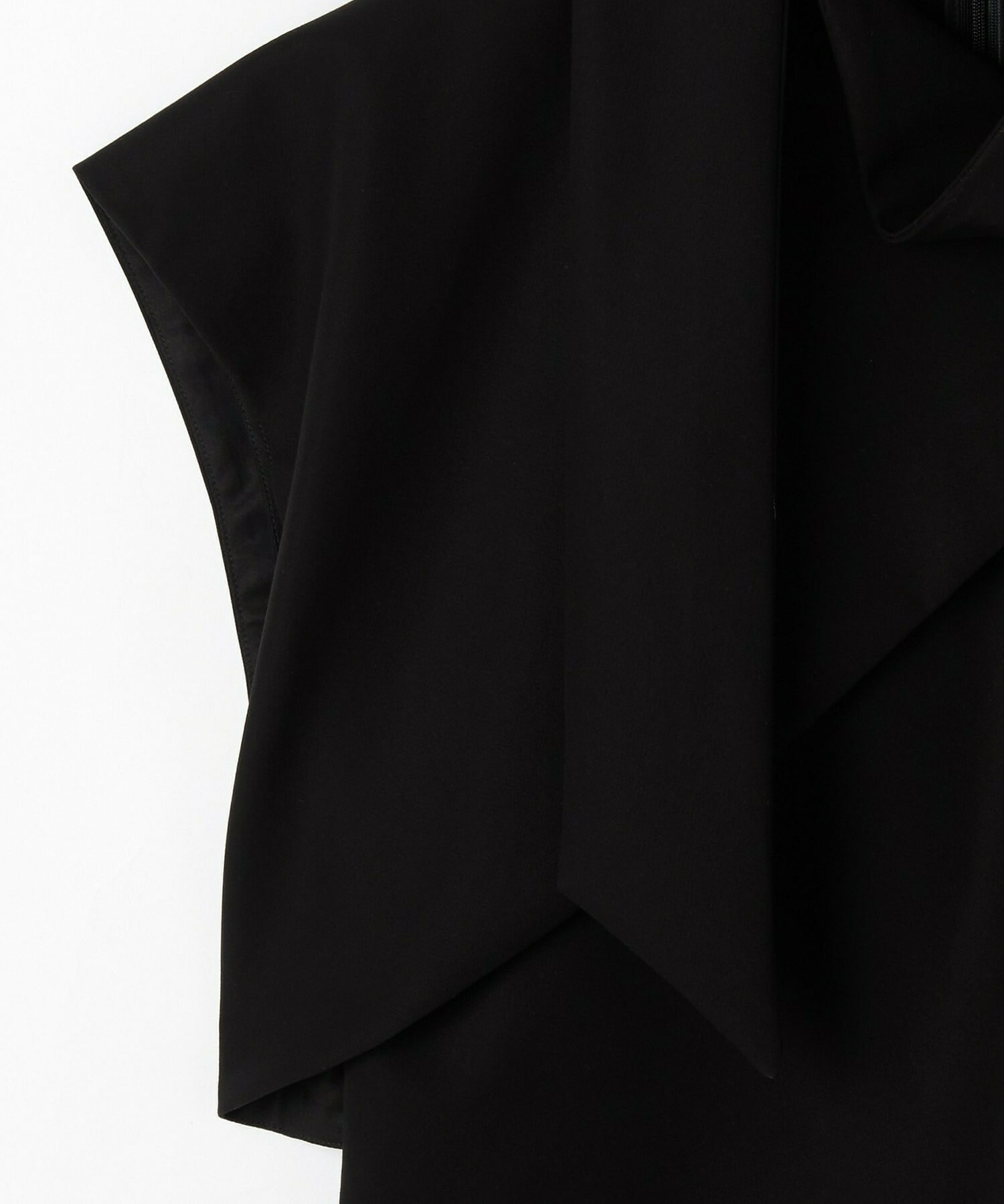 【COUTURIER】60/2Vダブルクロスブラウス 詳細画像 ブラック 20