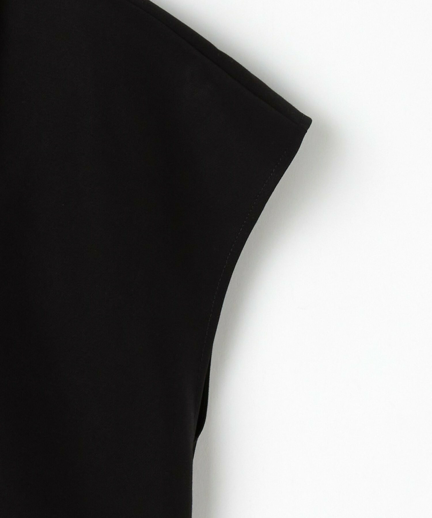 【COUTURIER】60/2Vダブルクロスブラウス 詳細画像 ブラック 21