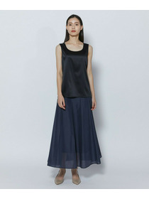 【COUTURIER】シルクストレッチブラウス 詳細画像 ブラック 1