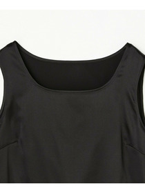 【COUTURIER】シルクストレッチブラウス 詳細画像 ブラック 12