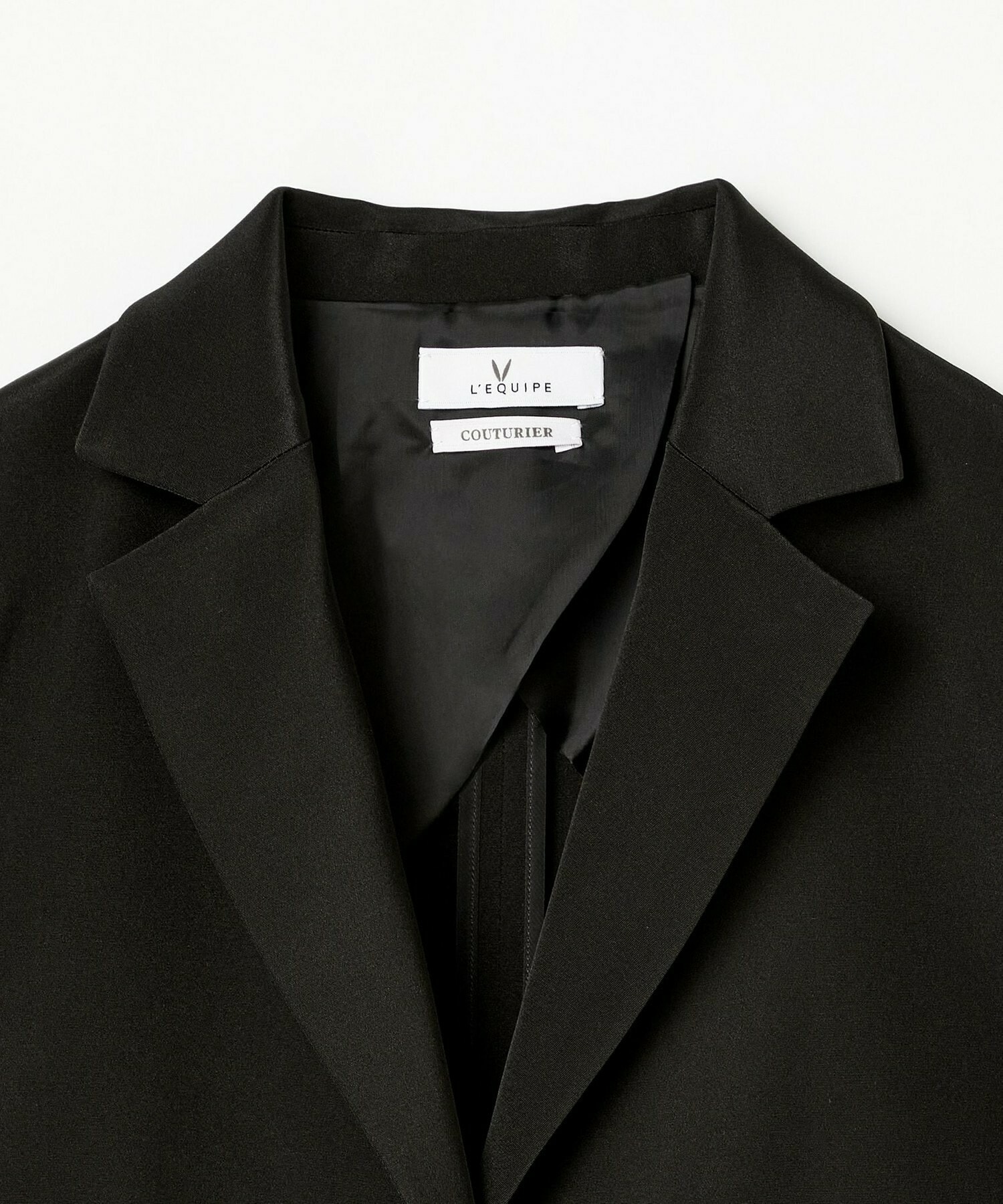 【COUTURIER】シルク二重織ジャケット 詳細画像 ブラック 13