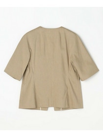 【COUTURIER】ファインリネンクロスジャケット 詳細画像 モカ 11