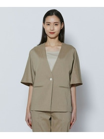 【COUTURIER】ファインリネンクロスジャケット 詳細画像 モカ 7