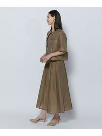【COUTURIER】C/SEオーガンジーノーカラージャケット 詳細画像 ネイビー 12