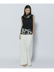 【COUTURIER】60/2Vダブルクロスパンツ 詳細画像 ブラック 11