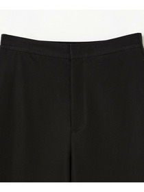 【COUTURIER】60/2Vダブルクロスパンツ 詳細画像 ブラック 24