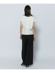 【COUTURIER】60/2Vダブルクロスパンツ 詳細画像 ブラック 6