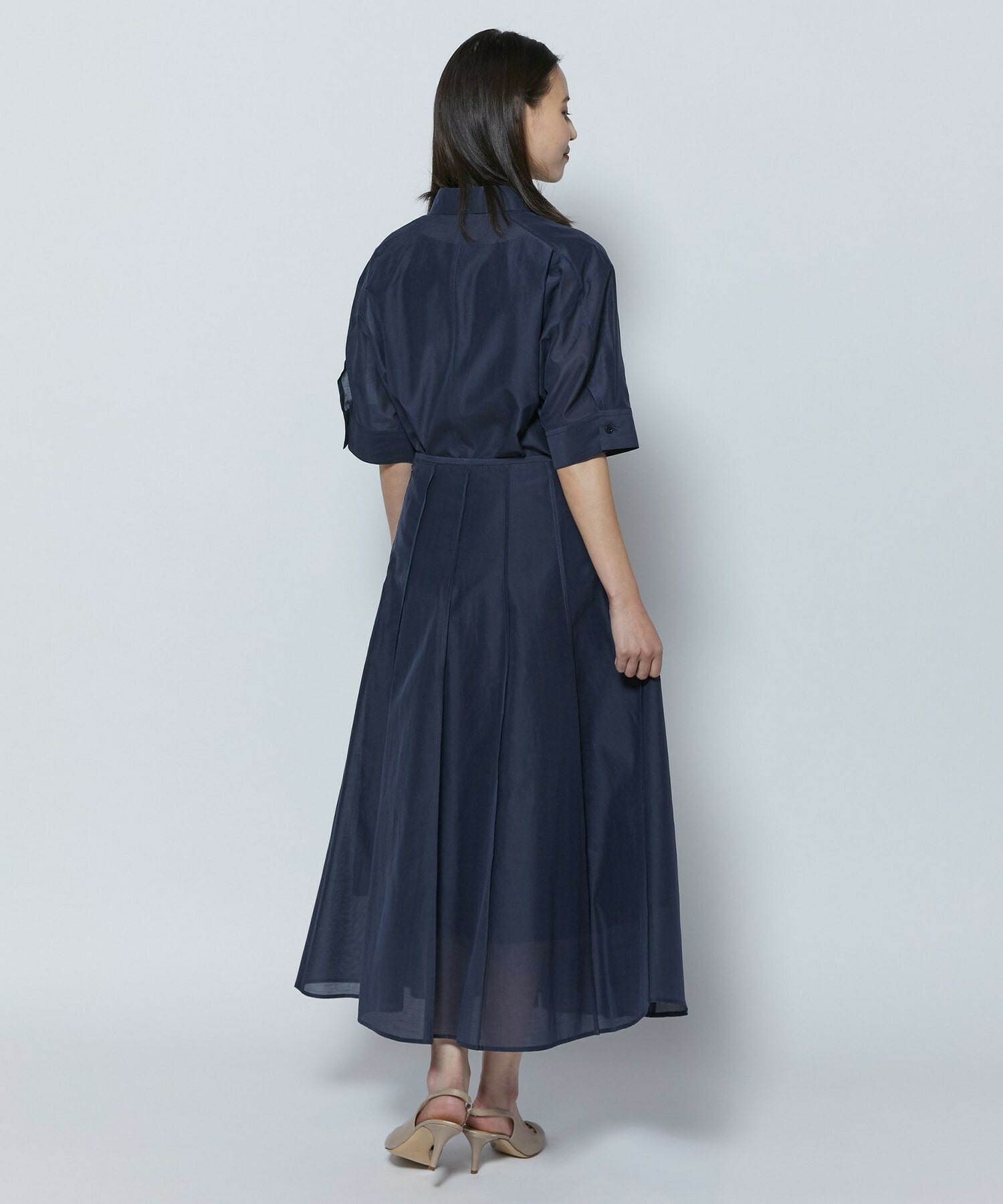 【COUTURIER】C/SEオーガンジースカート 詳細画像 ネイビー 6