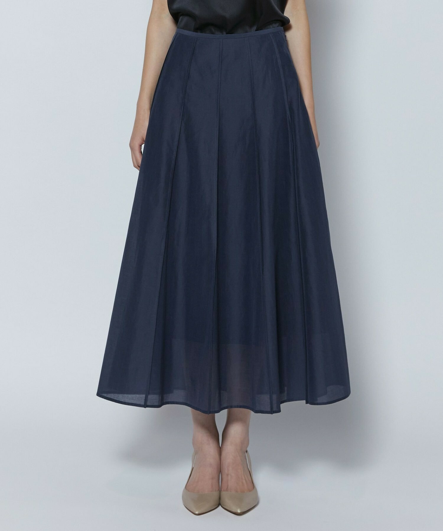 【COUTURIER】C/SEオーガンジースカート 詳細画像 ネイビー 7