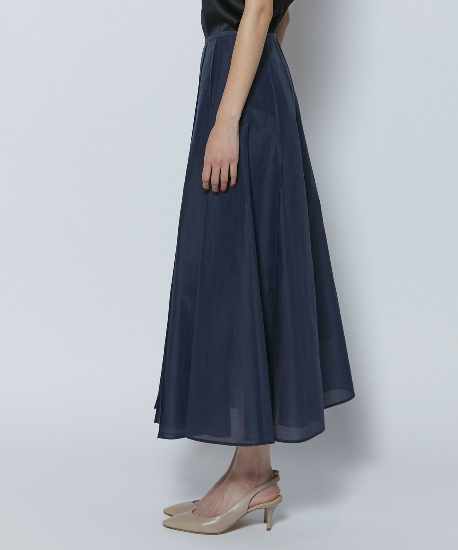 【COUTURIER】C/SEオーガンジースカート 詳細画像 ネイビー 8