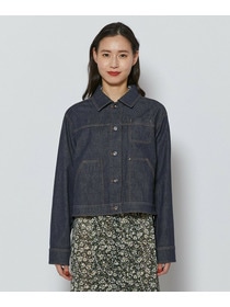 【L'EQUIPE】7ozストレッチデニムジャケット 詳細画像 インディゴブルー 15