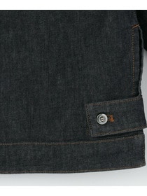 【L'EQUIPE】7ozストレッチデニムジャケット 詳細画像 インディゴブルー 25