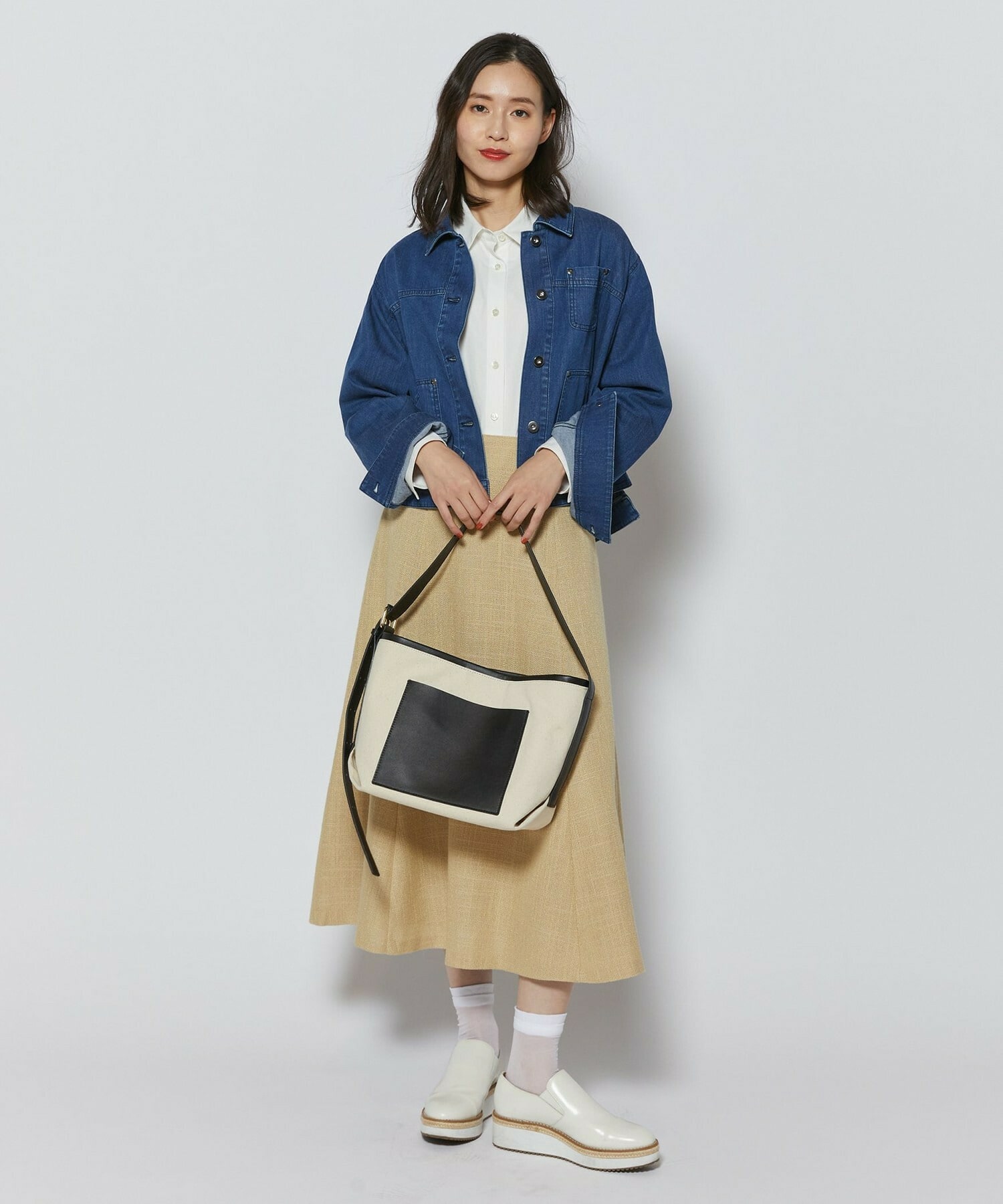 【L'EQUIPE】7ozストレッチデニムジャケット 詳細画像 インディゴブルー 1