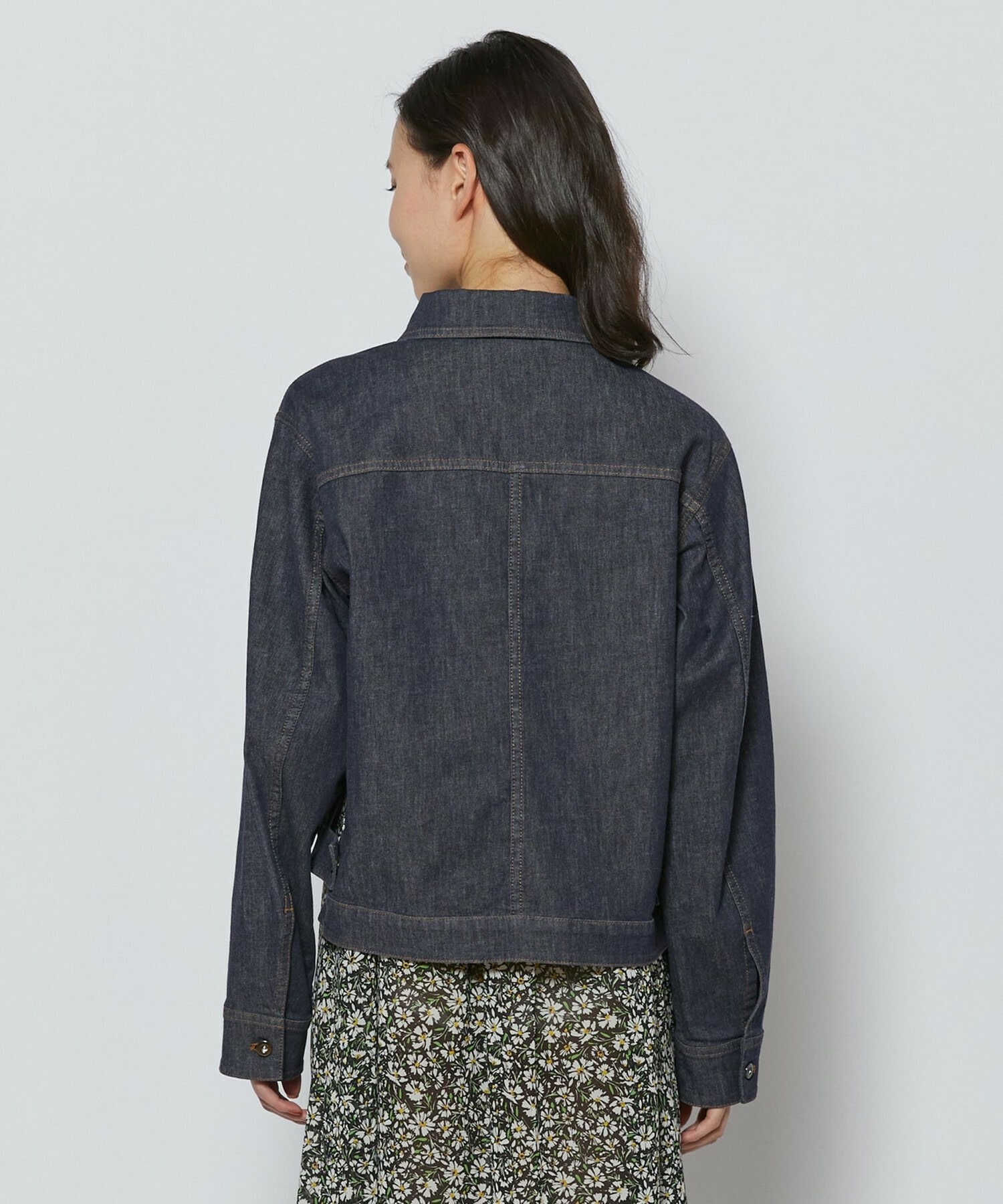 【L'EQUIPE】7ozストレッチデニムジャケット 詳細画像 インディゴブルー 18