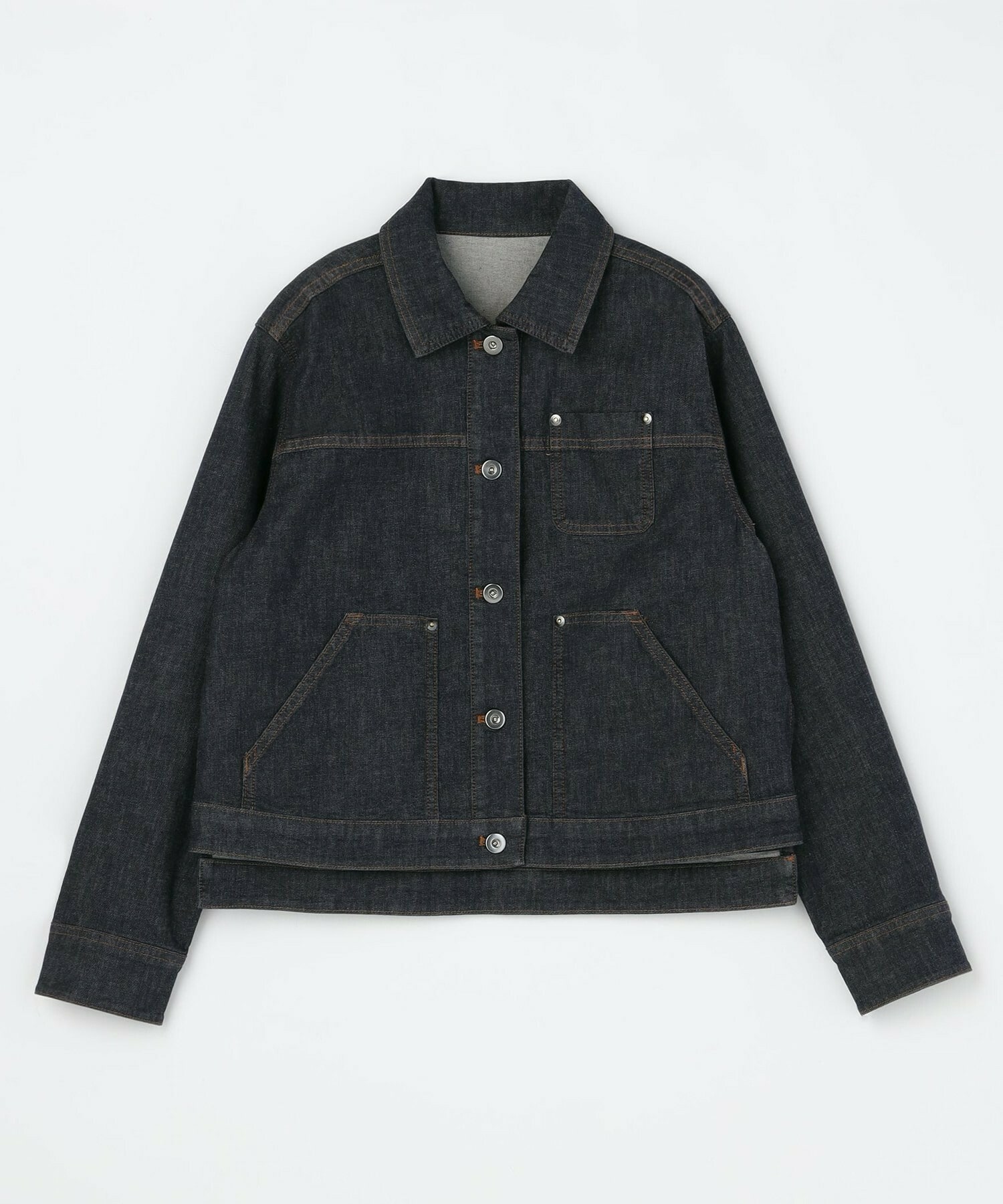【L'EQUIPE】7ozストレッチデニムジャケット 詳細画像 インディゴブルー 19