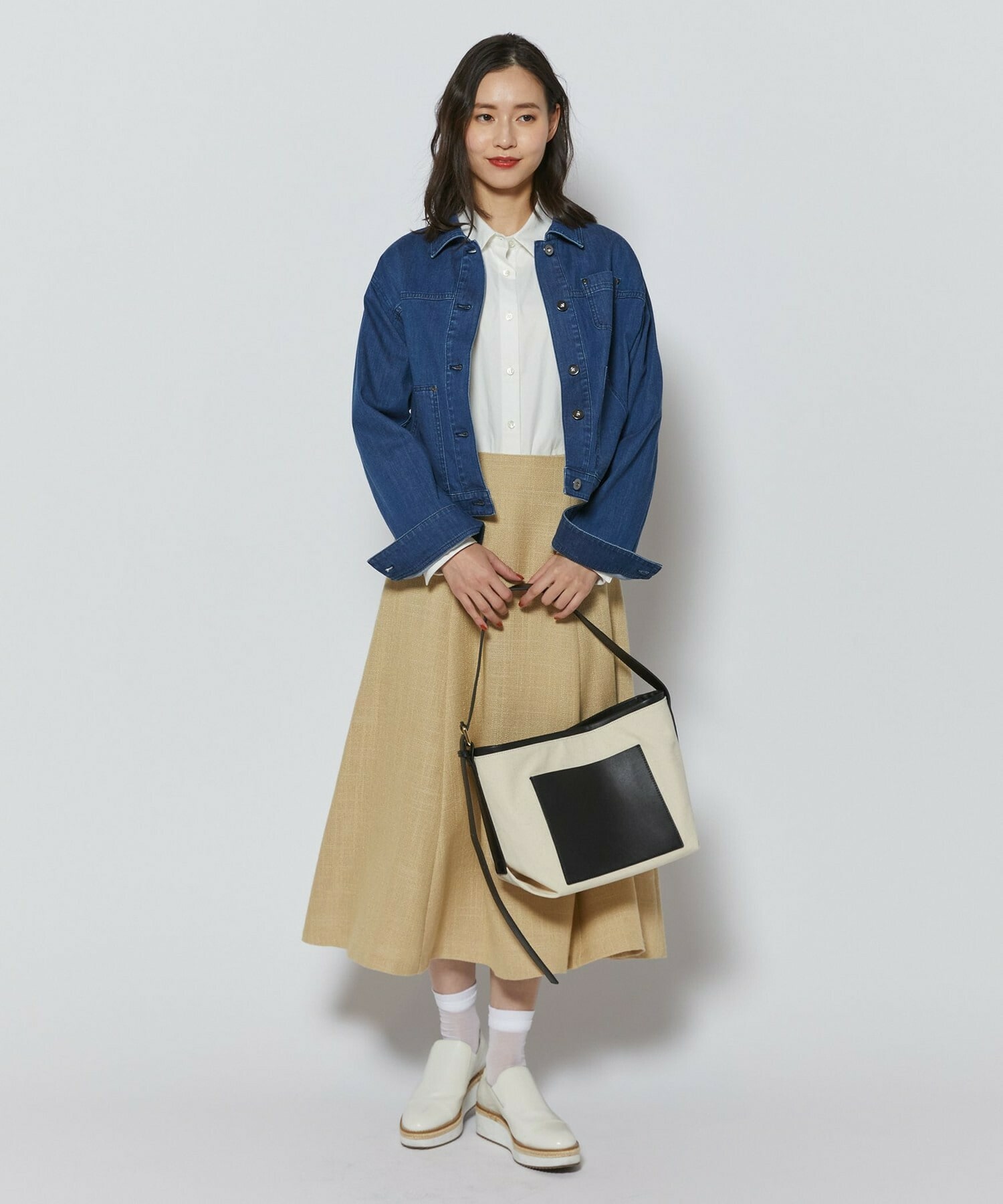 【L'EQUIPE】7ozストレッチデニムジャケット 詳細画像 インディゴブルー 4