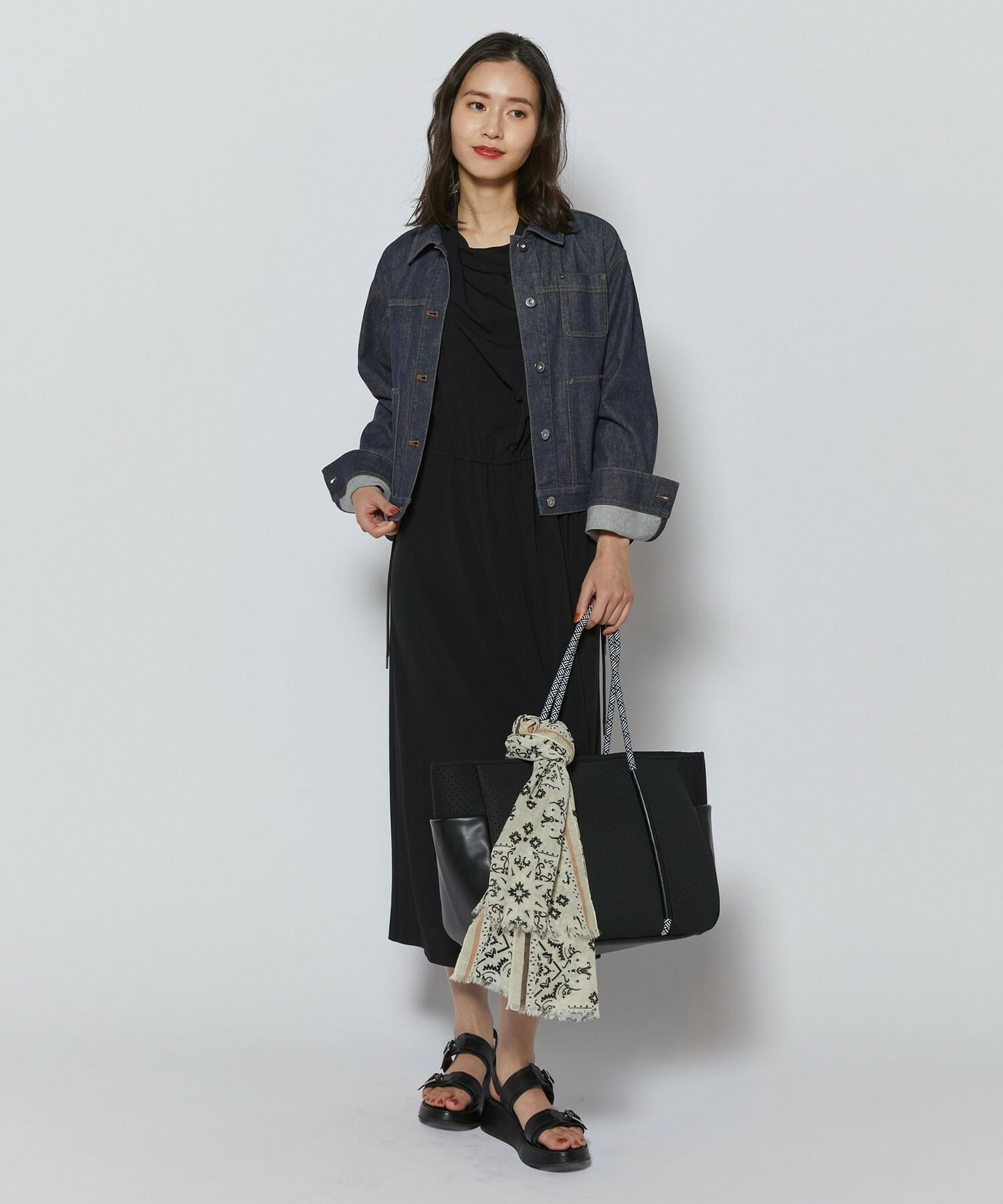 【L'EQUIPE】7ozストレッチデニムジャケット 詳細画像 インディゴブルー 8