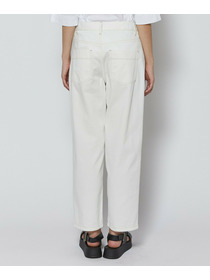 【L'EQUIPE】7ozストレッチデニムテーパードシルエットパンツ 詳細画像 ホワイト 19