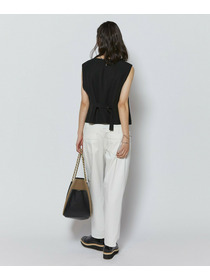 【L'EQUIPE】7ozストレッチデニムテーパードシルエットパンツ 詳細画像 ホワイト 2