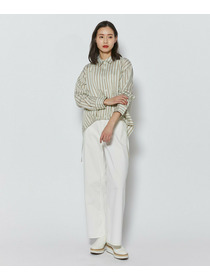 【L'EQUIPE】7ozストレッチデニムセミワイドパンツ 詳細画像 インディゴブルー 3