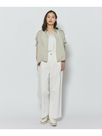 【L'EQUIPE】7ozストレッチデニムセミワイドパンツ 詳細画像 インディゴブルー 4