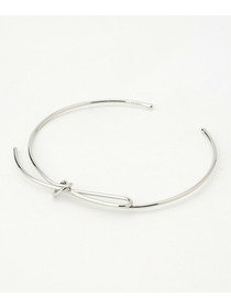 【L'EQUIPE】リボンネックレス 詳細画像 シルバー 8