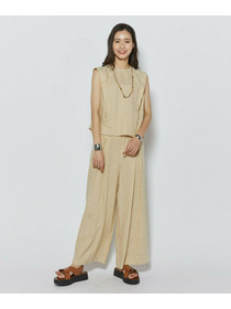 【L'EQUIPE】アクリルラリエット 詳細画像 ベージュ系その他 1