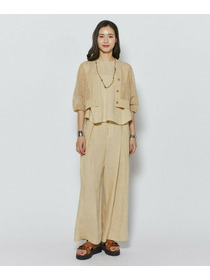 【L'EQUIPE】アクリルラリエット 詳細画像 ベージュ系その他 3