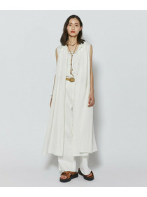 【L'EQUIPE】アクリルラリエット 詳細画像 ベージュ系その他 9