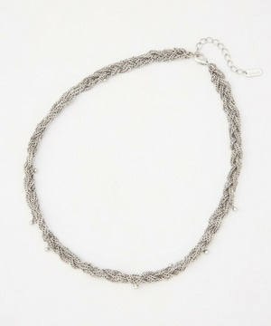 【L'EQUIPE】捻りチェーンショートネックレス 詳細画像 シルバー 1