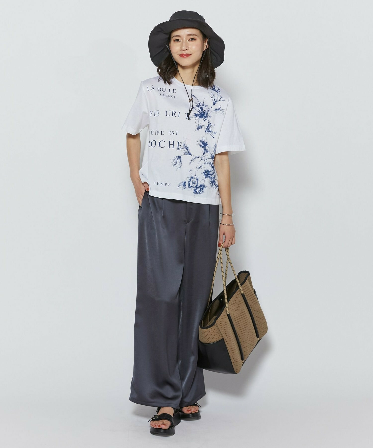 【L'EQUIPE】ネオプレーントートバッグ 詳細画像 ブラック 2