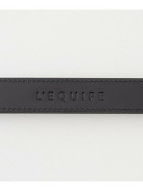 【L'EQUIPE】リングバックルベルト 詳細画像 ブラック 13