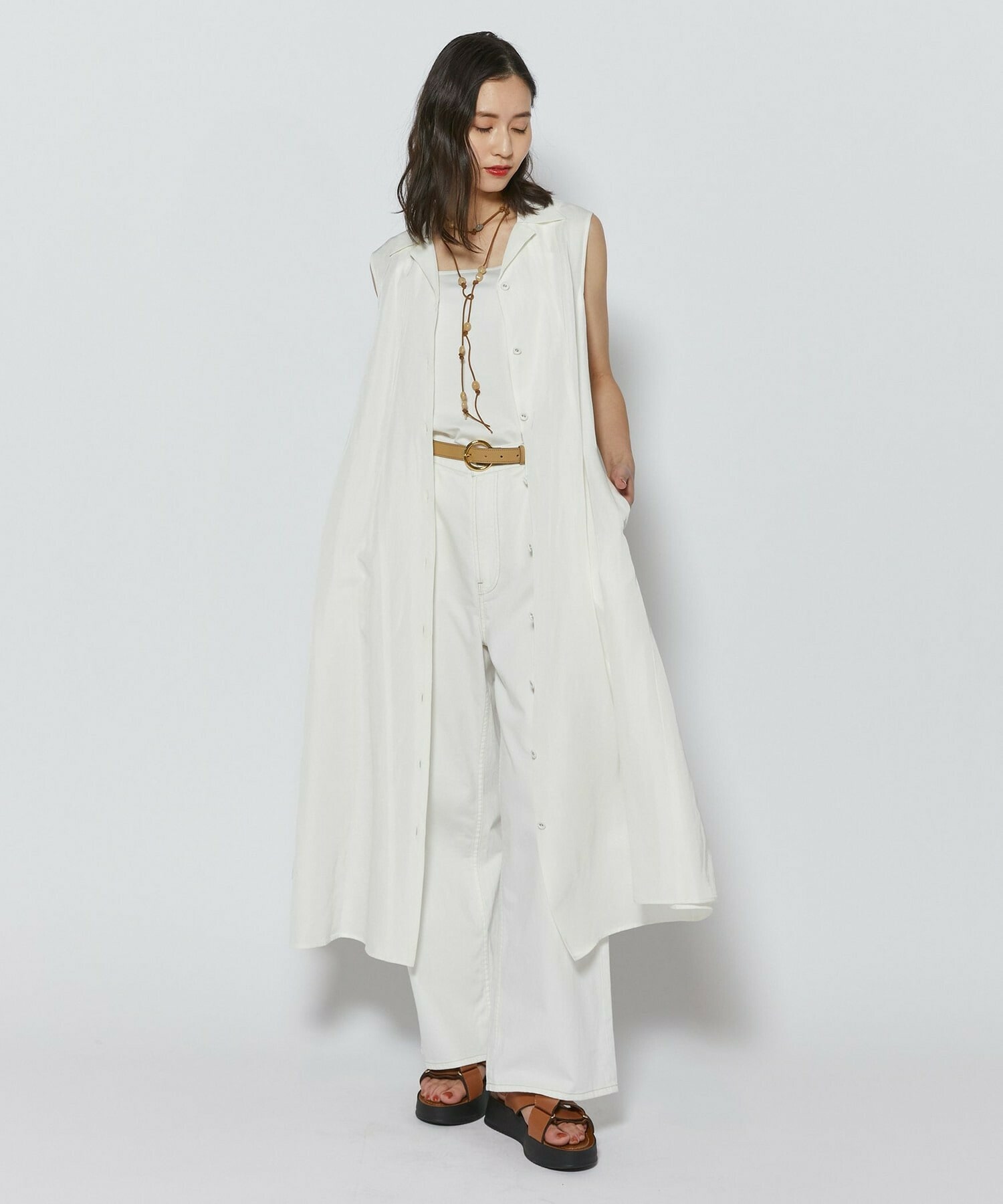 【L'EQUIPE】リングバックルベルト 詳細画像 ブラック 1