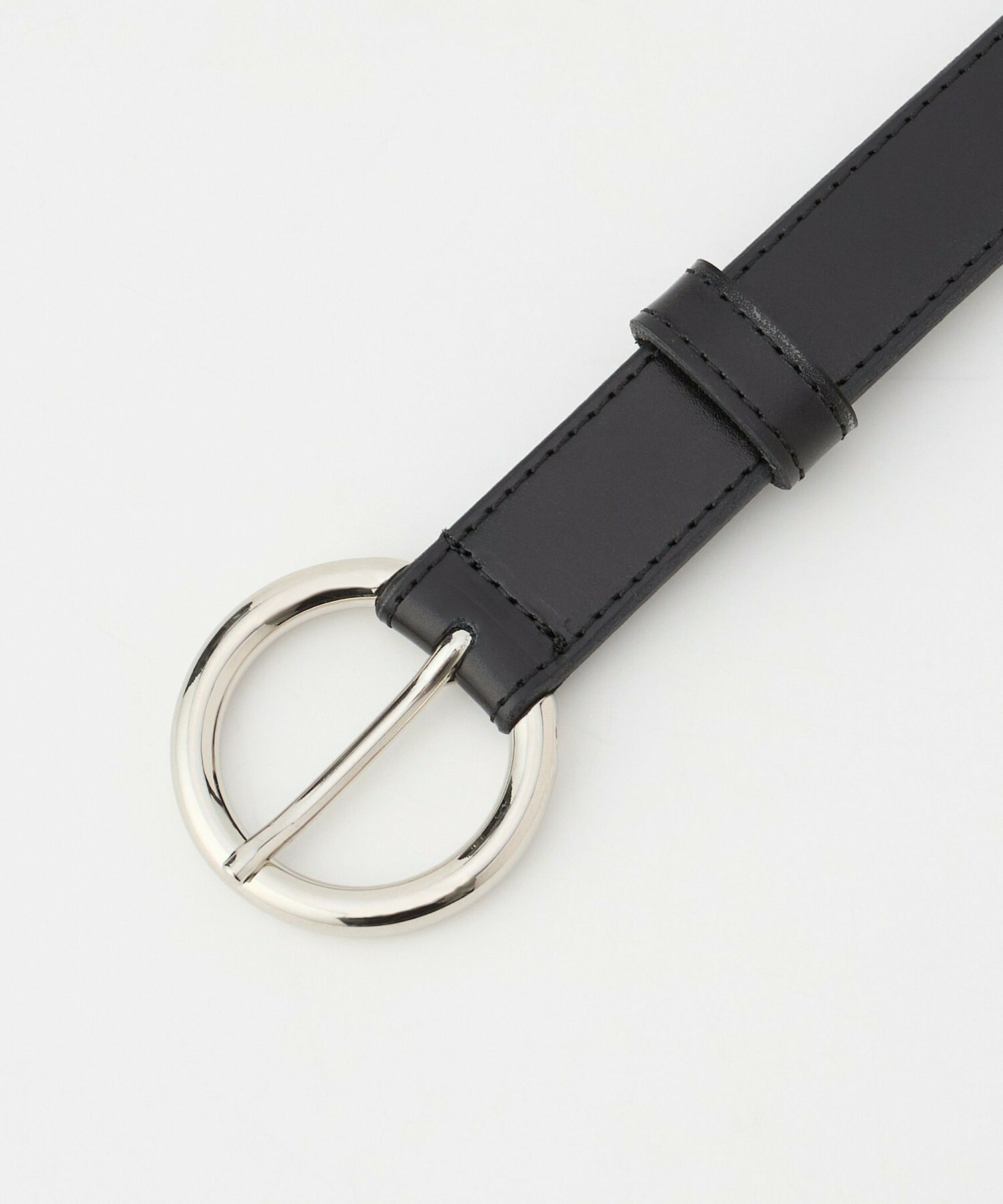 【L'EQUIPE】リングバックルベルト 詳細画像 ブラック 11