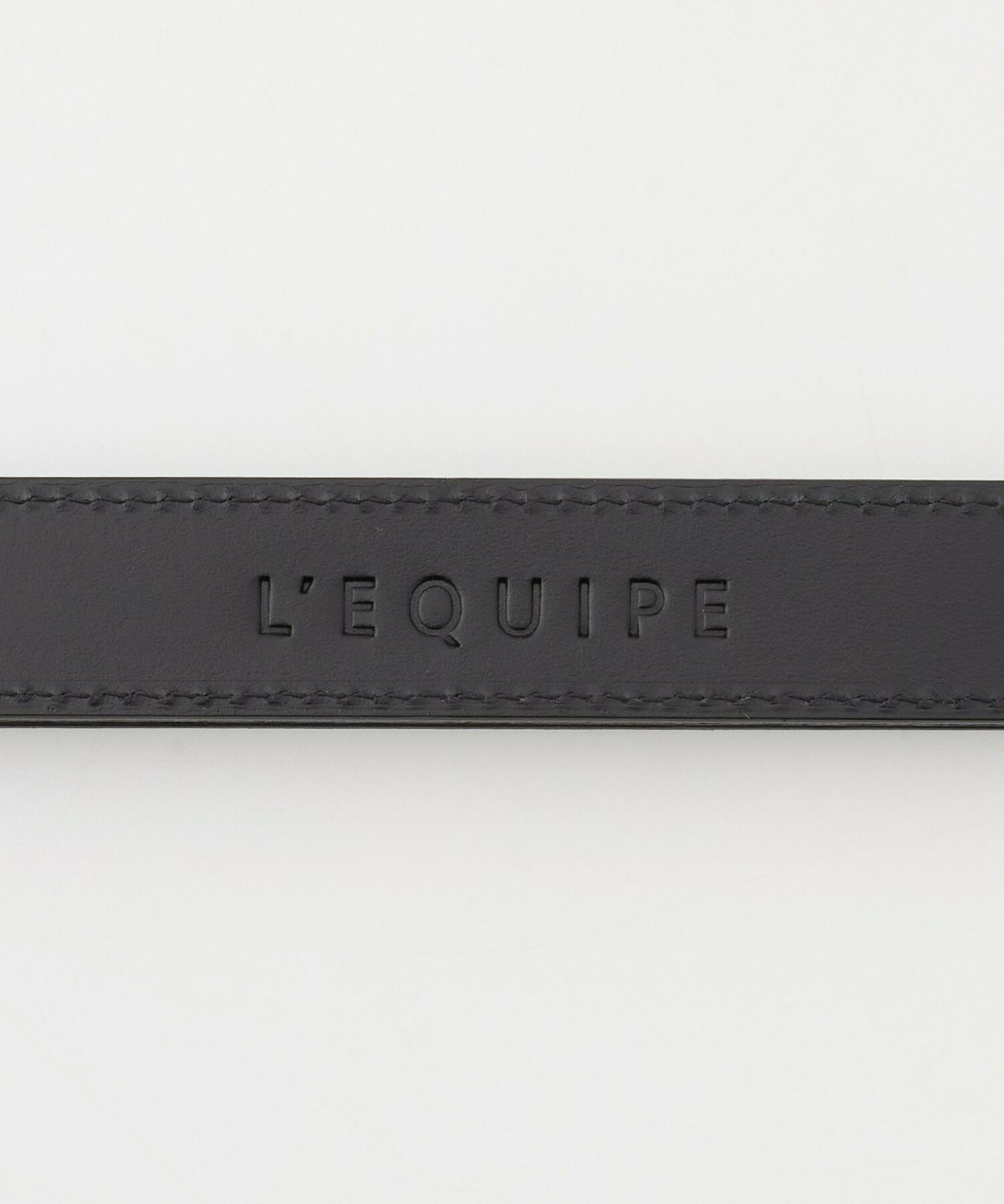 【L'EQUIPE】リングバックルベルト 詳細画像 ブラック 13