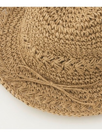 【L'EQUIPE】ペーパーハット 詳細画像 キャメル 6