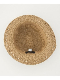 【L'EQUIPE】ペーパーハット 詳細画像 キャメル 8