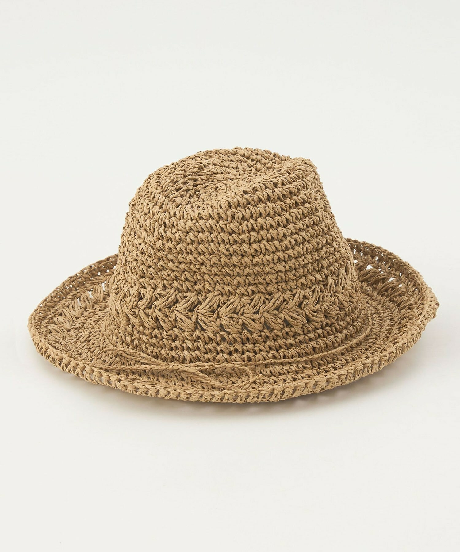 【L'EQUIPE】ペーパーハット 詳細画像 キャメル 5