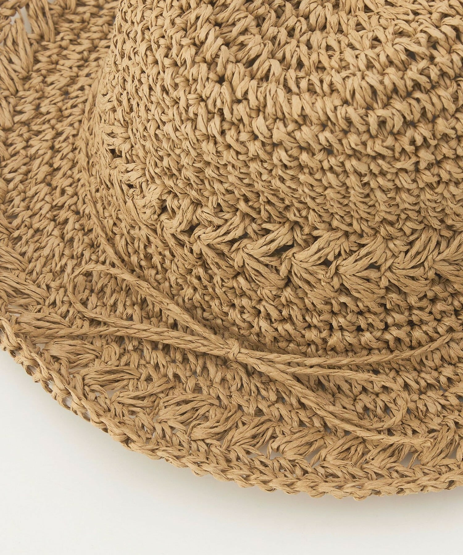 【L'EQUIPE】ペーパーハット 詳細画像 キャメル 6