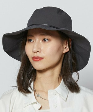 【L'EQUIPE】ツバ付きハット 詳細画像 チャコール 1