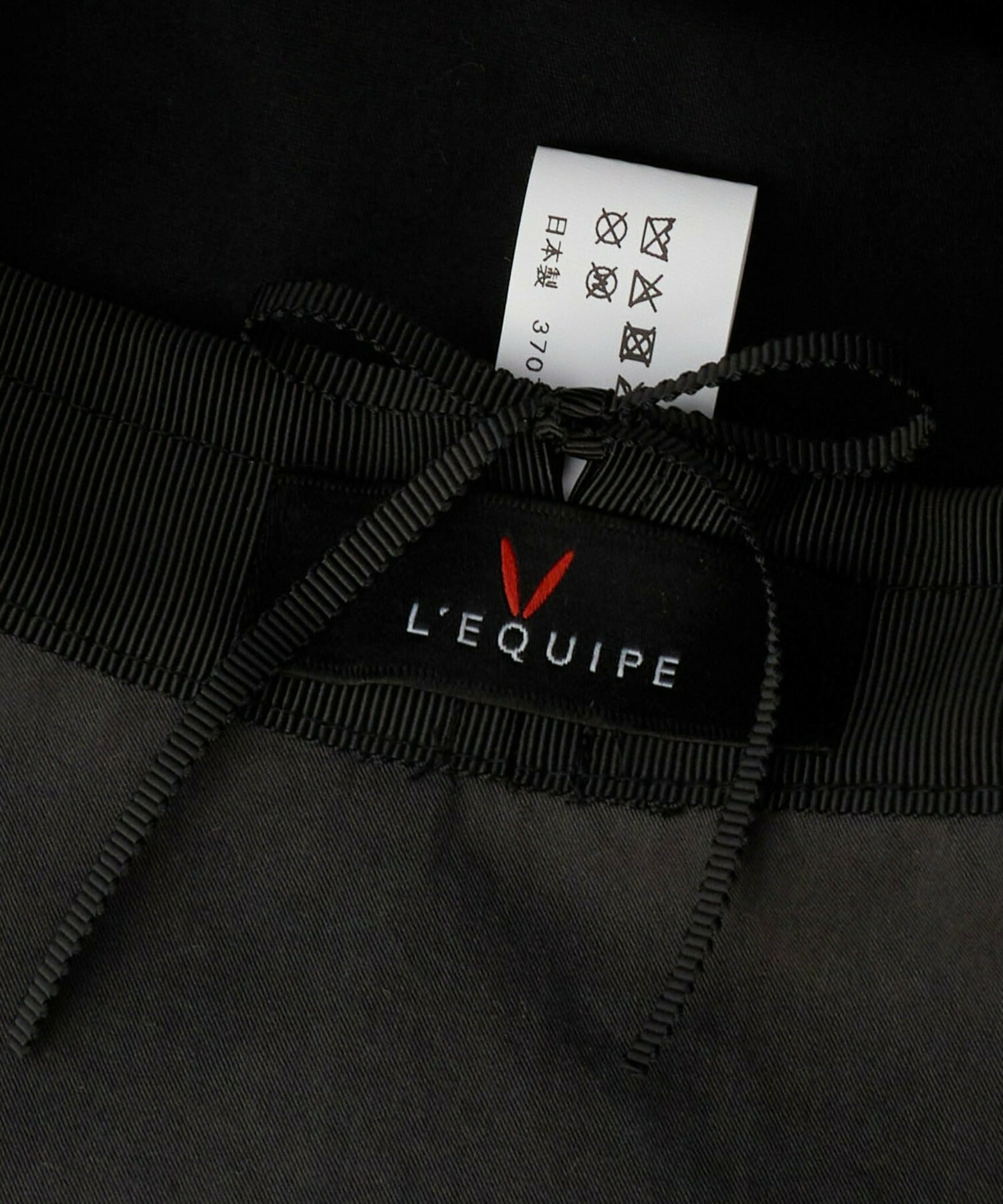 【L'EQUIPE】ツバ付きハット 詳細画像 チャコール 14