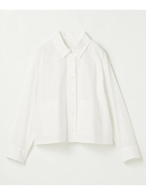 【L'EQUIPE】オーガニックコットンビンテージシャツブラウス 詳細画像 サックスブルー 12