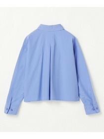 【L'EQUIPE】オーガニックコットンビンテージシャツブラウス 詳細画像 サックスブルー 13