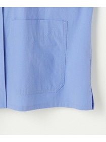 【L'EQUIPE】オーガニックコットンビンテージシャツブラウス 詳細画像 サックスブルー 17