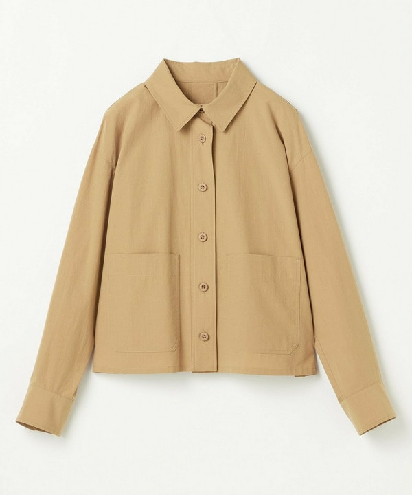 【L'EQUIPE】オーガニックコットンビンテージシャツブラウス