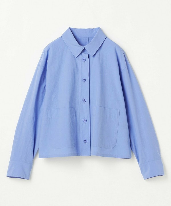 【L'EQUIPE】オーガニックコットンビンテージシャツブラウス