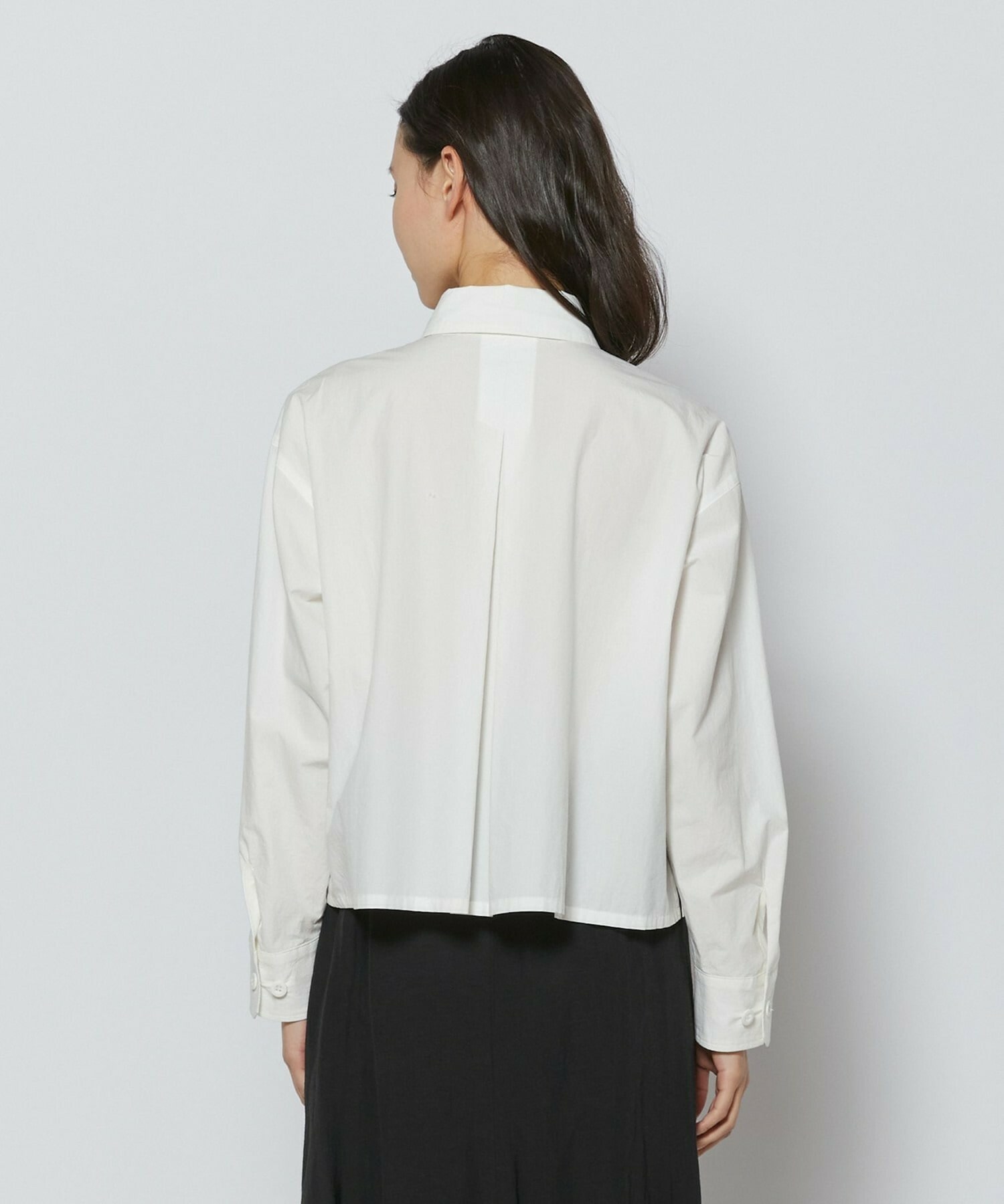 【L'EQUIPE】オーガニックコットンビンテージシャツブラウス 詳細画像 ホワイト 11